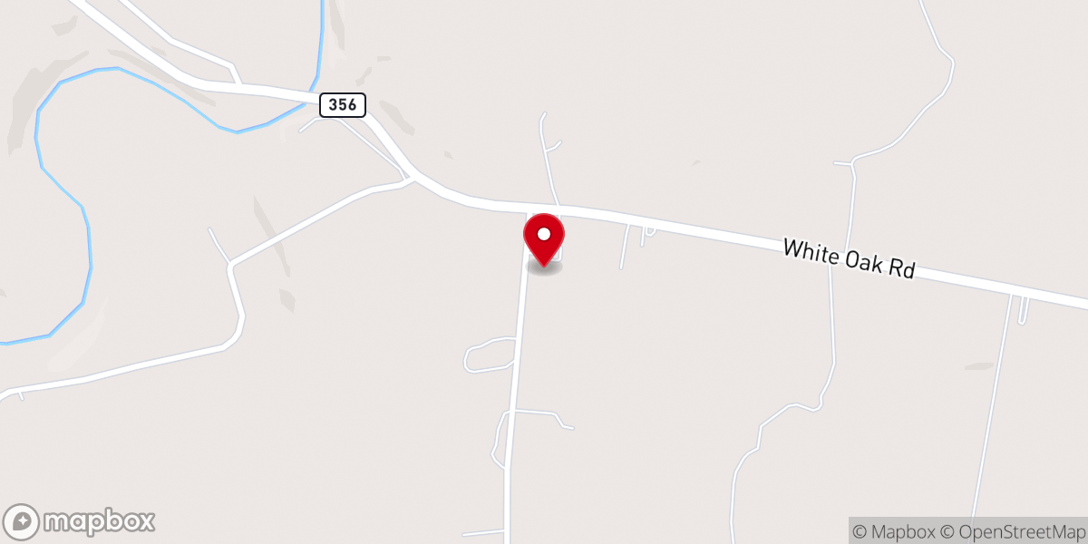 Map showing location of Ammerman Road Road Baptist Church
