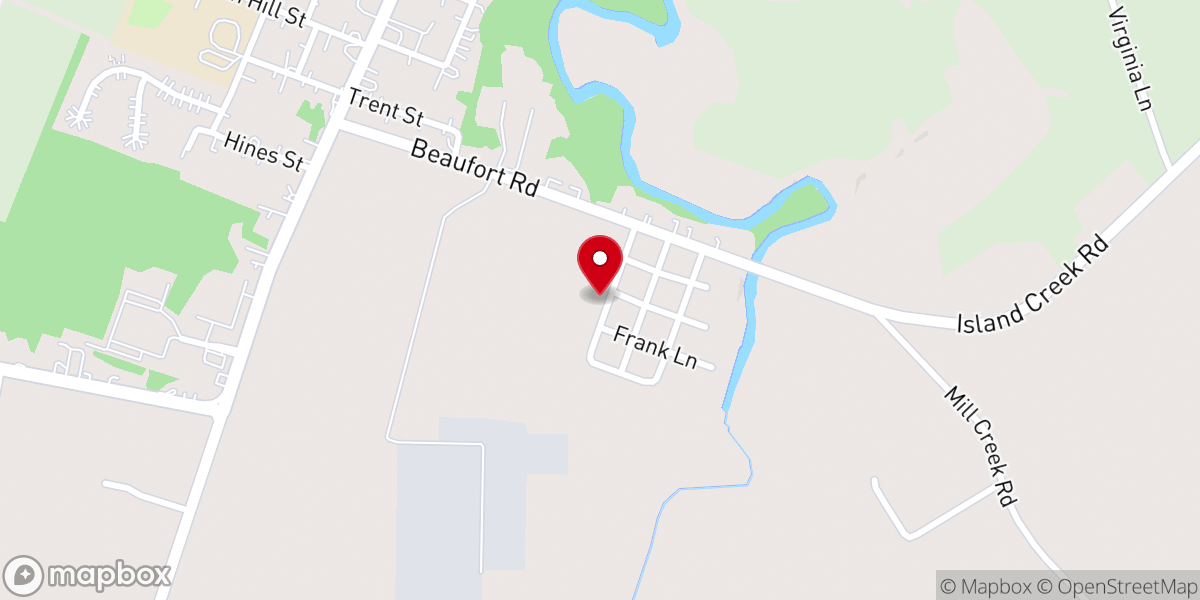 Map showing location of St Matthew United Church-Christ