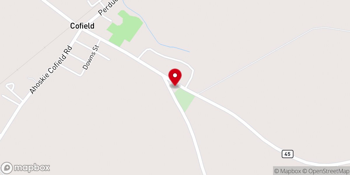 Map showing location of Philippi Missionary Baptist Church