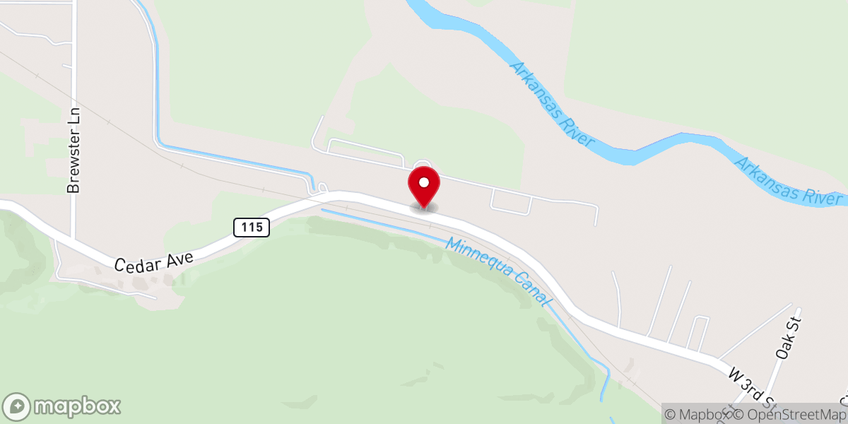Map showing location of Pathfinder Park