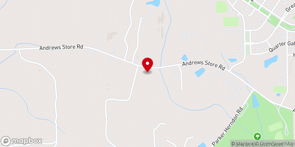 Map showing location of Chatham Community Church, North Chatham