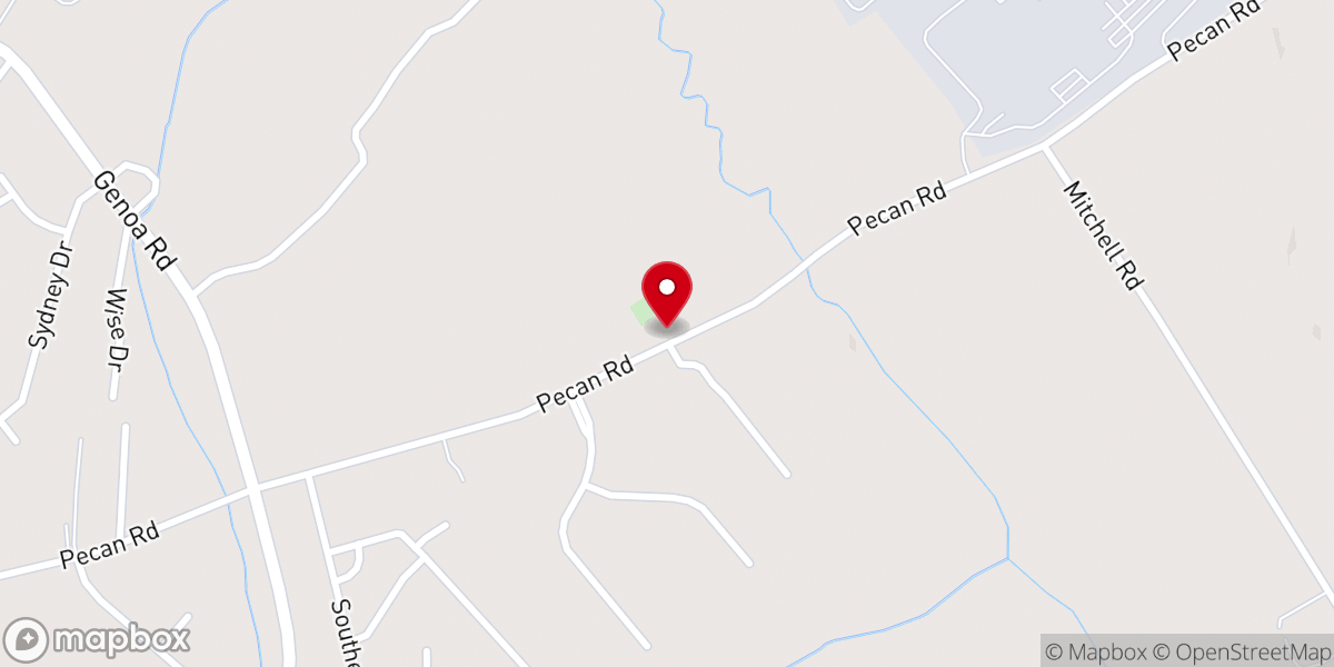 Map showing location of St John A.M.E. Zion Church