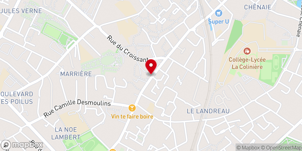 Map showing location of L’Église de Jésus-Christ des Saints des Derniers Jours