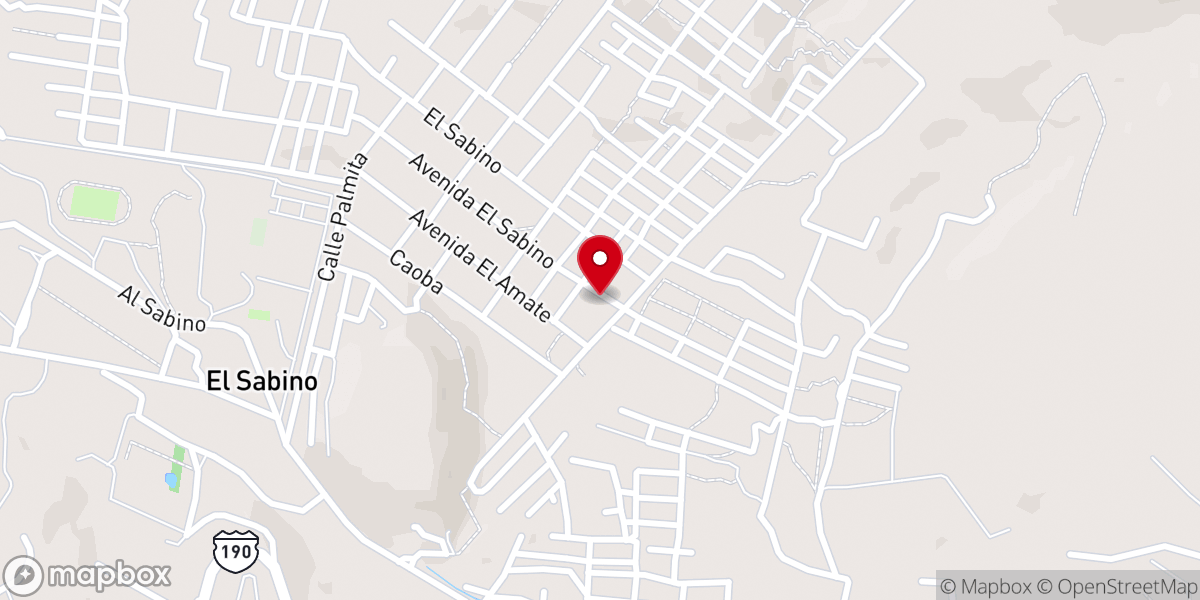 Map showing location of Iglesia Evangélica Pentecostes El Buen Pastor