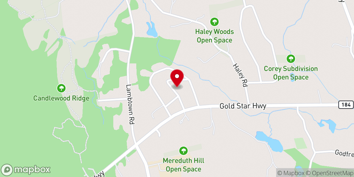 Map showing location of Ward David