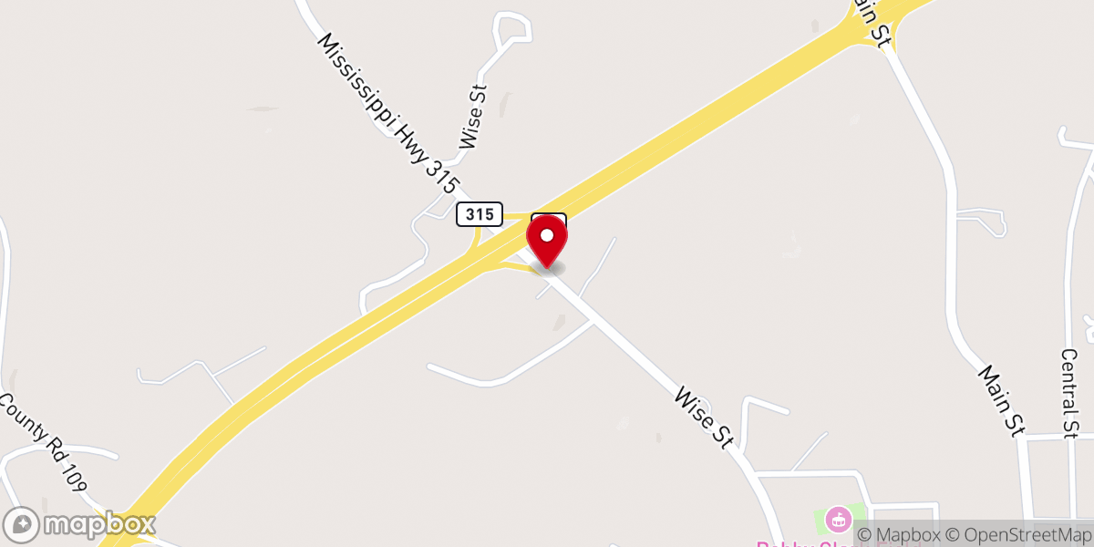 Map showing location of Cornerstone Full Gospel Church
