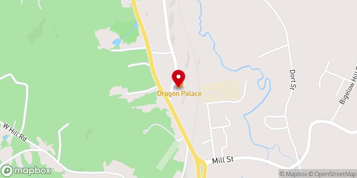 Map showing location of Liberty Baptist Church