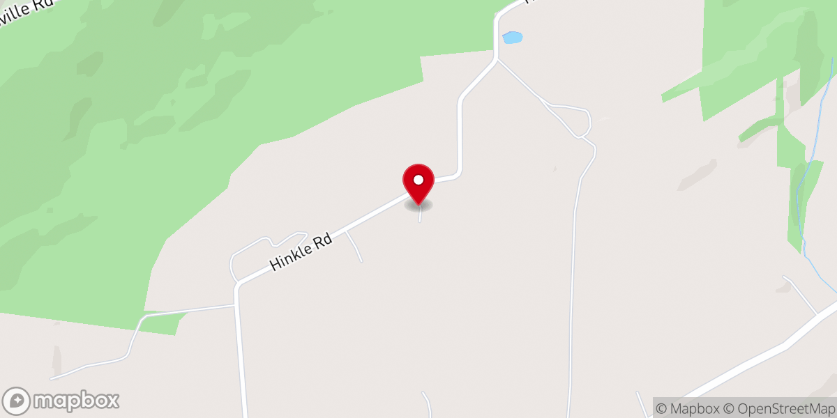 Map showing location of St John United Ch of Christ