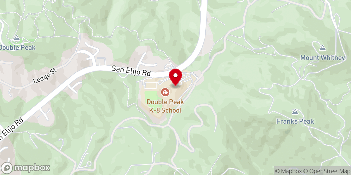 Map showing location of The Hills Community Church