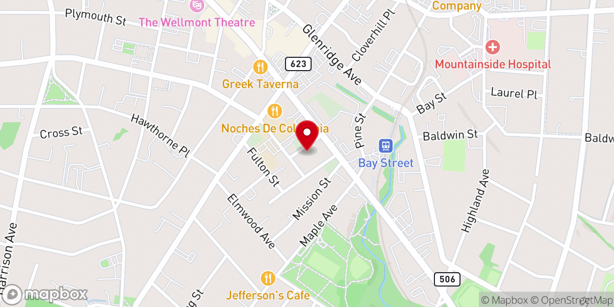 Map showing location of Full Gospel Deliverance Center