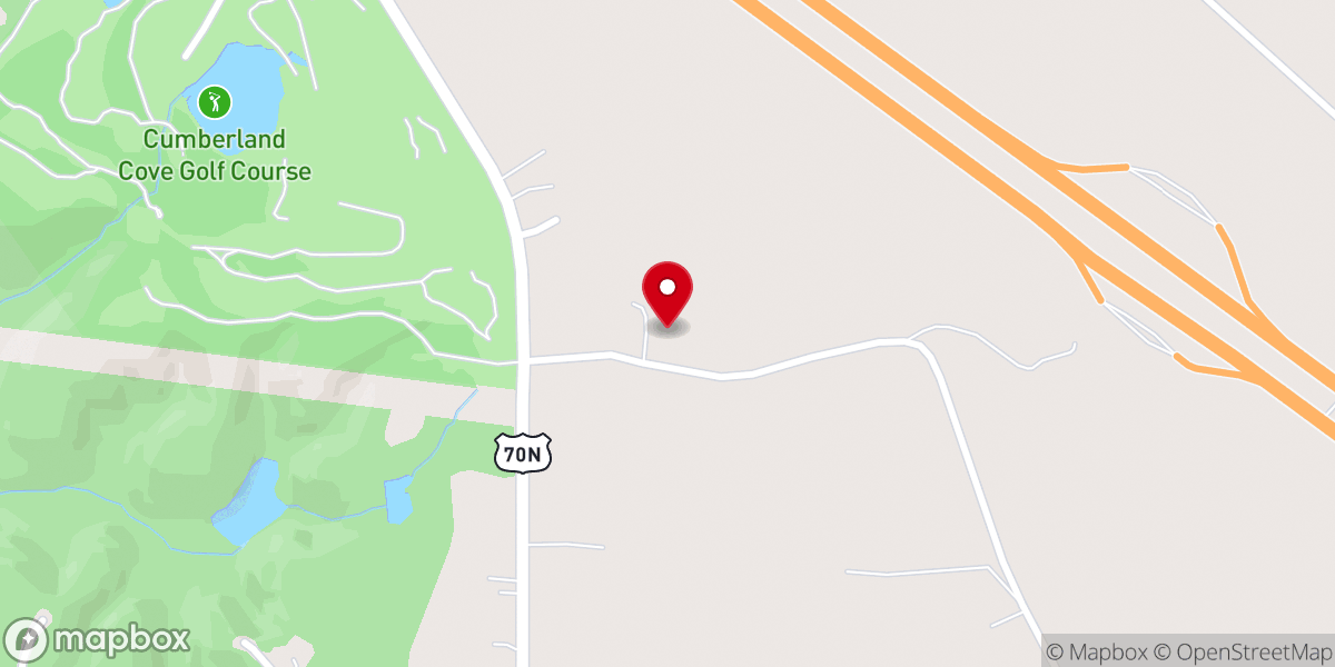 Map showing location of Dripping Springs Independent Missionary Baptist Church