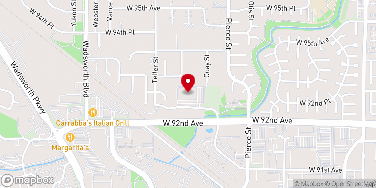 Map showing location of Master's Hands Bible Church for the Deaf