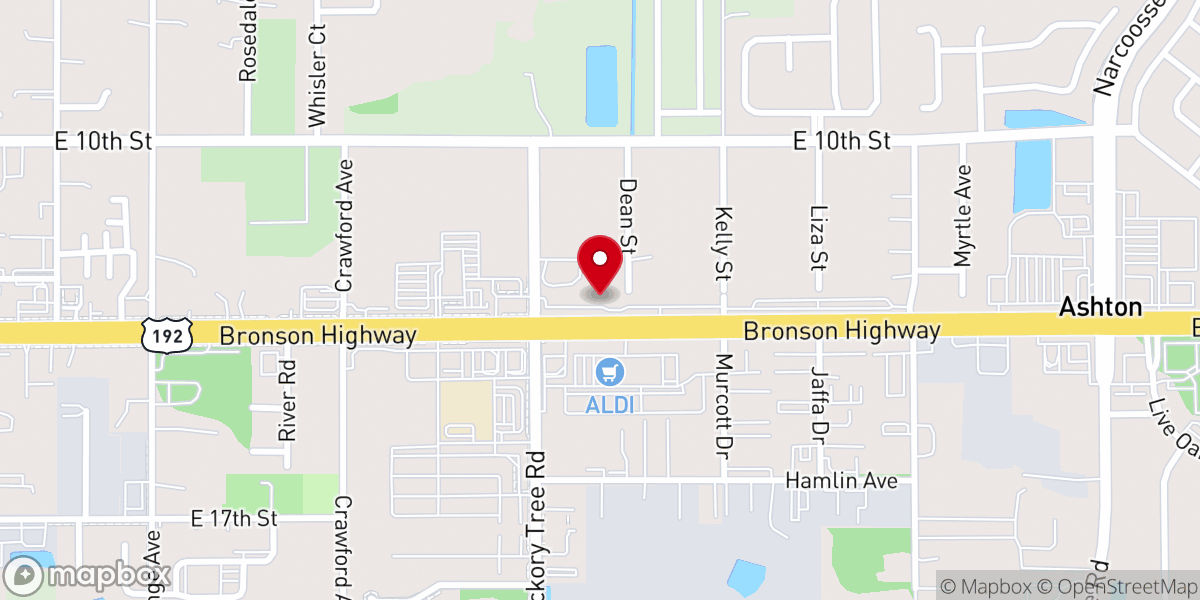 Map showing location of Iglesia Pentecostal Shekinah de Jehova Maranatha
