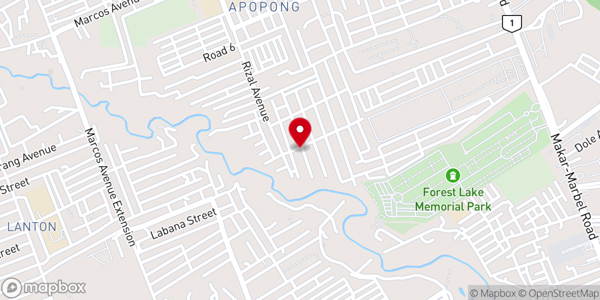 Map showing location of Bethany Alliance Evangelical Church (Formerly Sto. Niño Alliance Church)