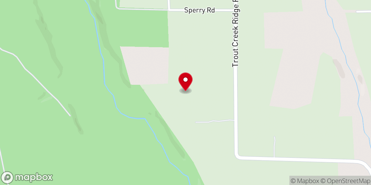Map showing location of Mt. View Orchards Weddings