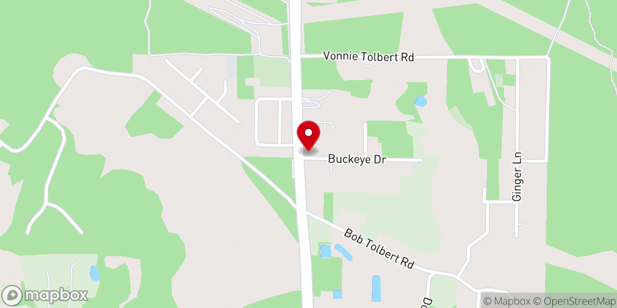 Map showing location of Saving Grace Church of God In Christ