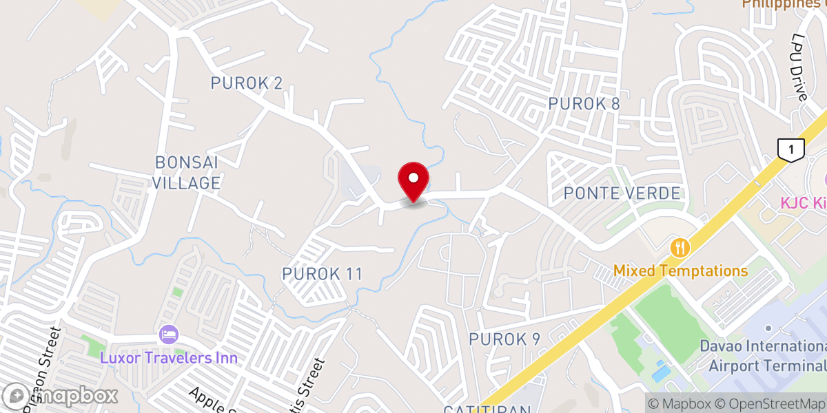 Map showing location of Communal Bible Baptist Church