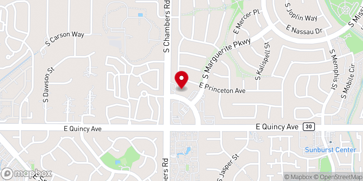 Map showing location of Holy Love Lutheran Church - ELCA