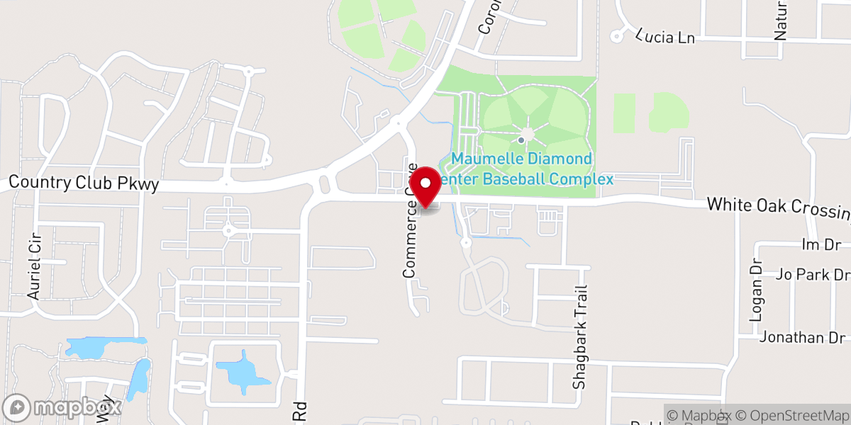 Map showing location of Fellowship Bible Church - Maumelle