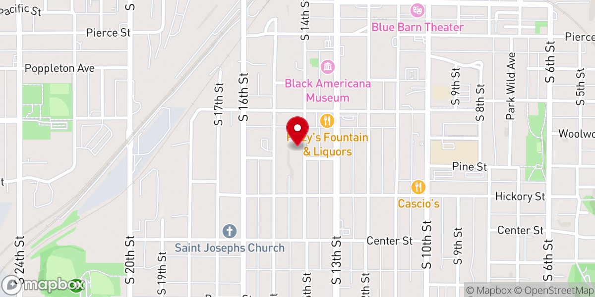 Map showing location of Southridge Church New Hope Assemblies of God