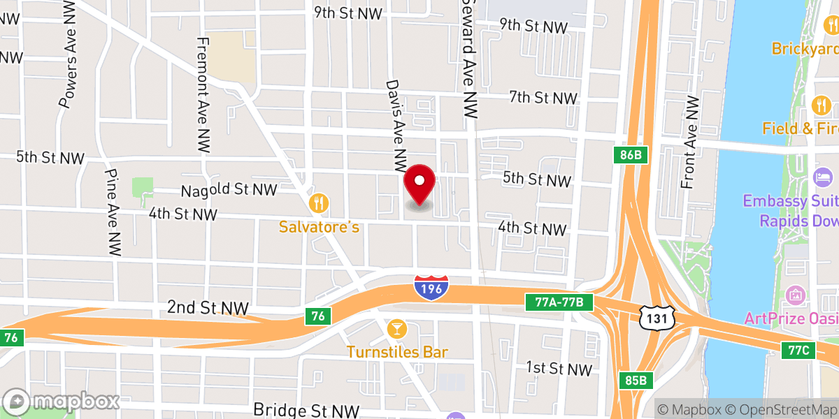Map showing location of Basilica of St Adalbert
