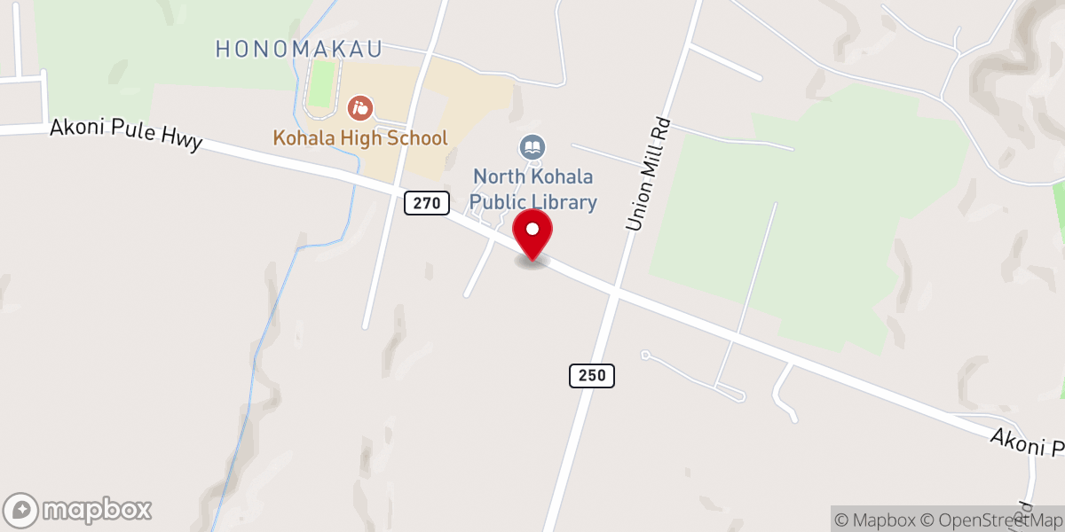 Map showing location of Landmark Baptist Church