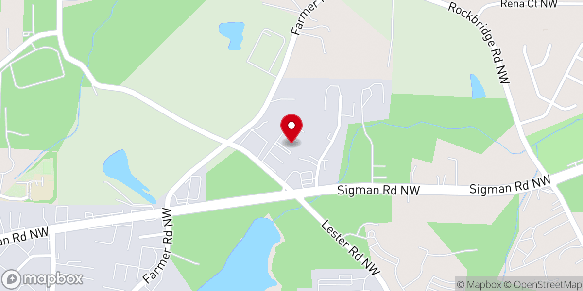 Map showing location of The Fellowship of Jesus Christ Church
