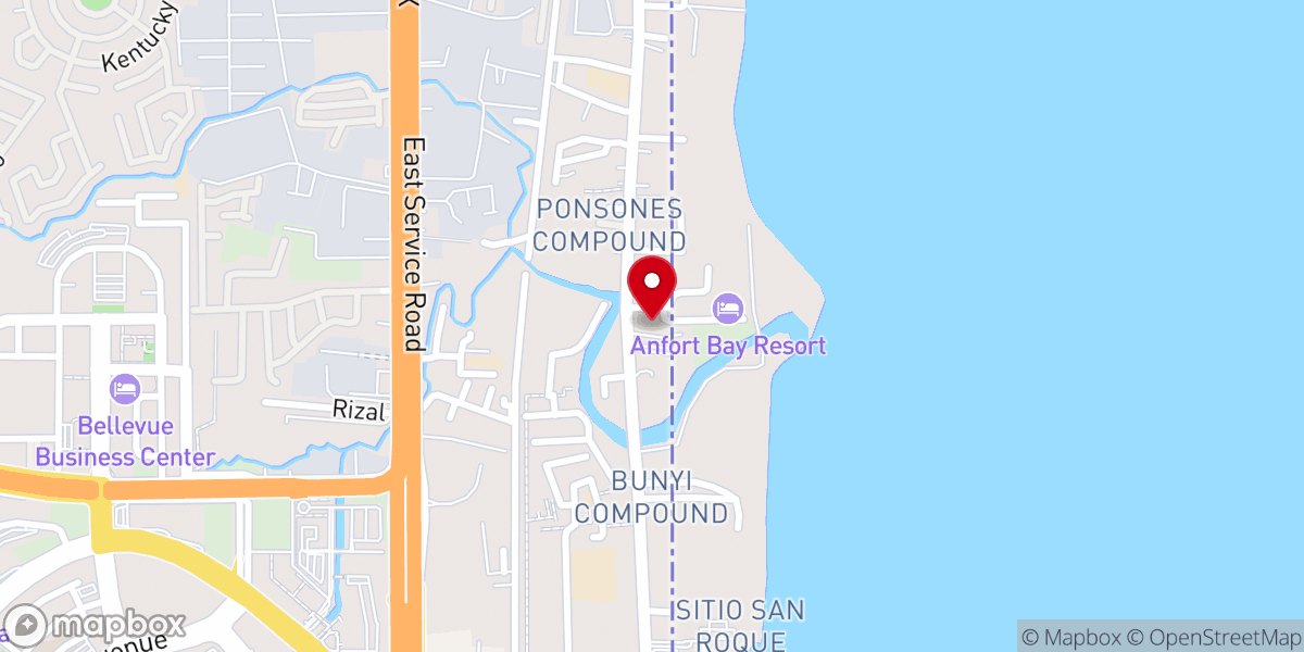 Map showing location of Society Bible Baptist Mission Metro South