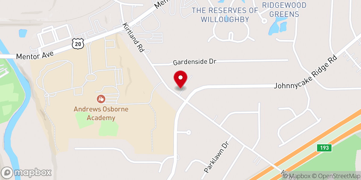 Map showing location of Citipointe Cleveland