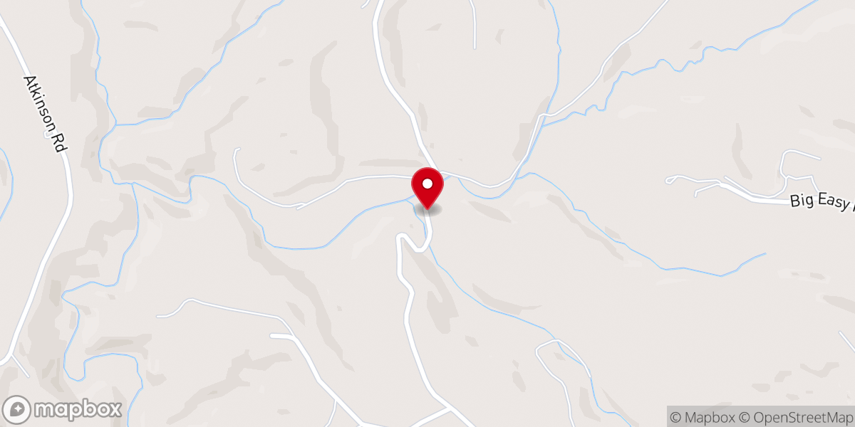 Map showing location of Mt Olivet United Methodist Church