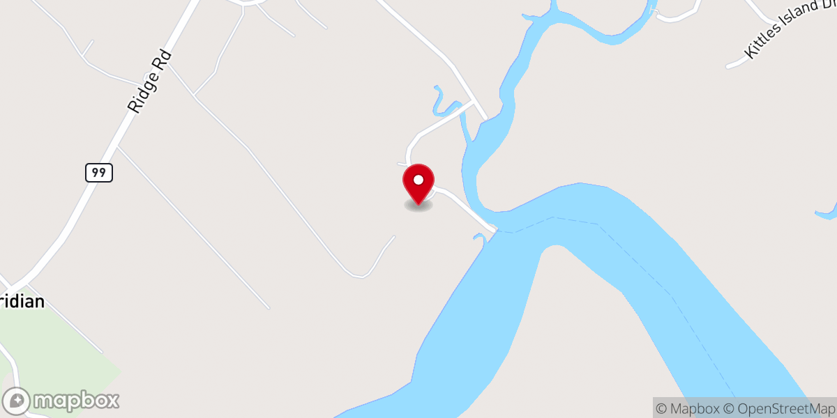 Map showing location of Sapelo Island Visitors Center
