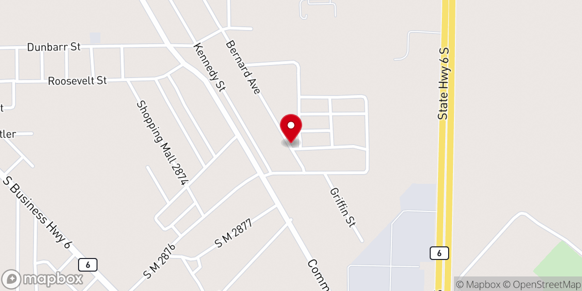 Map showing location of Upper Zion Missionary Baptist Church