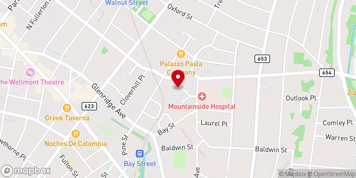 Map showing location of Philadelphia Ministry