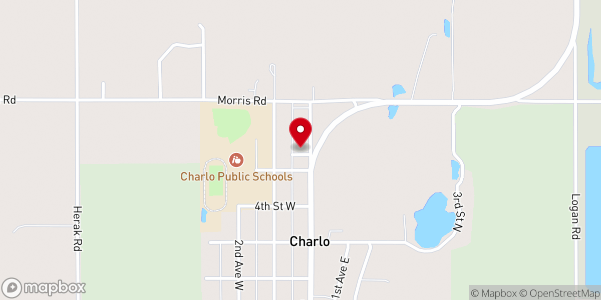 Map showing location of St. Joseph Mission
