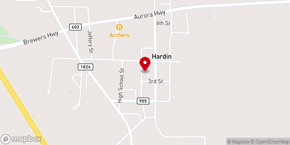 Map showing location of New Covenant Christian Academy
