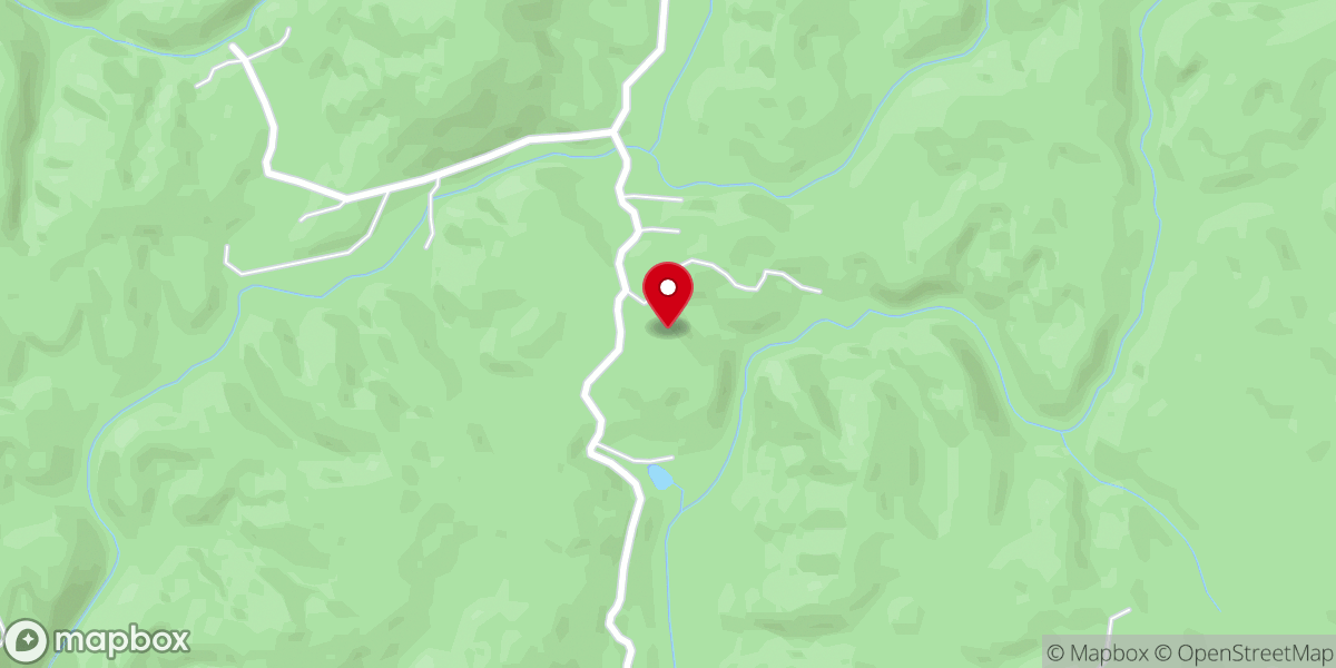 Map showing location of Fairview Baptist Church