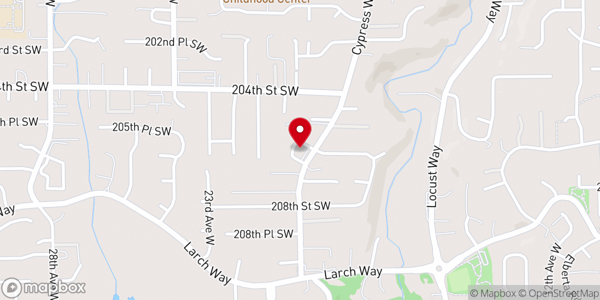 Map showing location of Crossway Fellowship