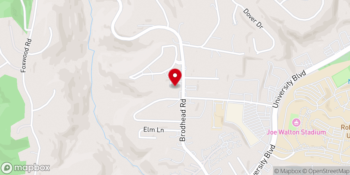 Map showing location of Upmc Presbyterian