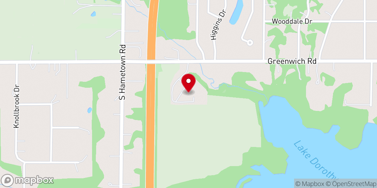 Map showing location of Norton Apostolic Christian Church (Nazarean)