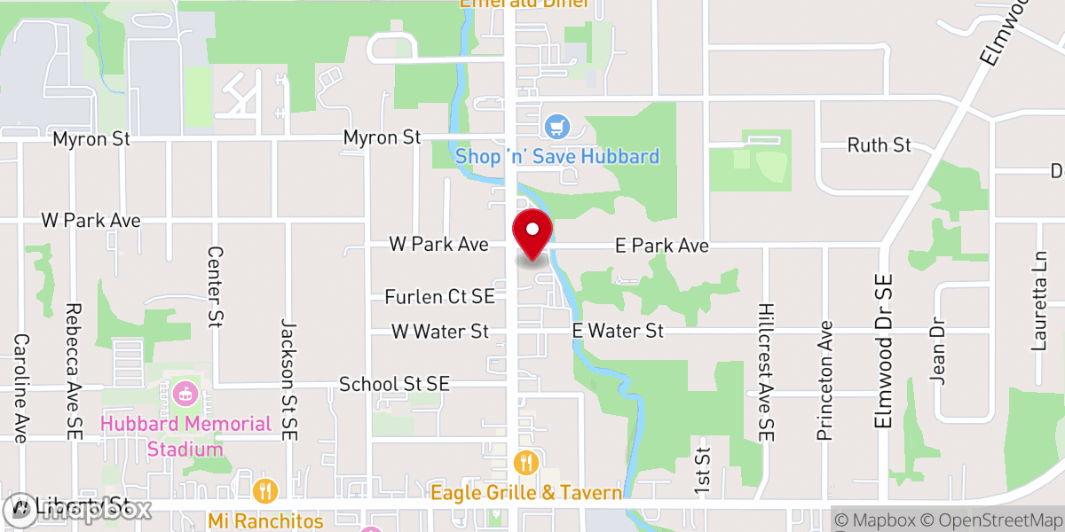 Map showing location of St. Patrick Roman Catholic Church