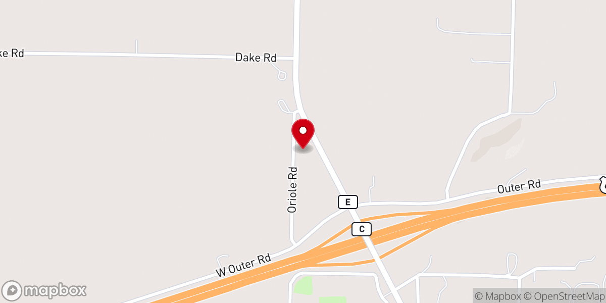 Map showing location of TA Express