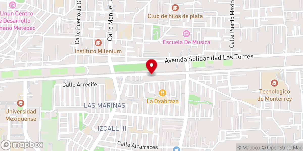 Map showing location of Semilla de Mostaza Toluca