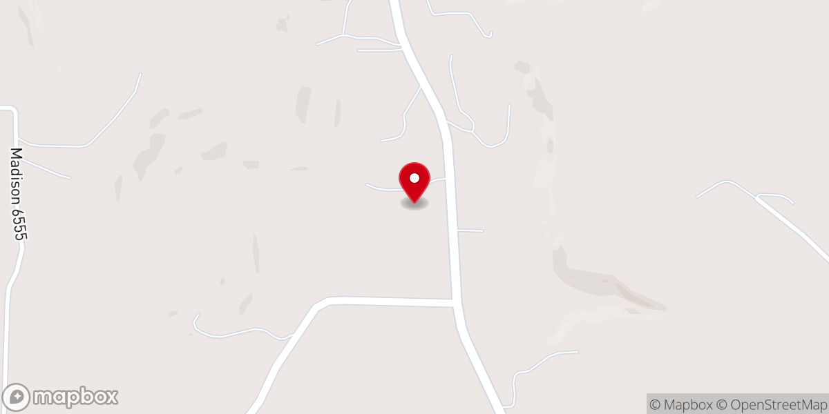 Map showing location of Aurora Church of Christ
