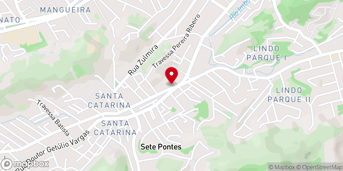 Map showing location of Igreja Verbo da Vida - São Gonçalo