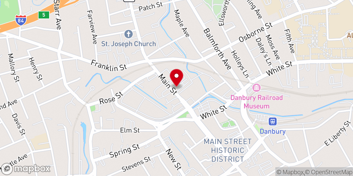 Map showing location of Palavra Viva Church
