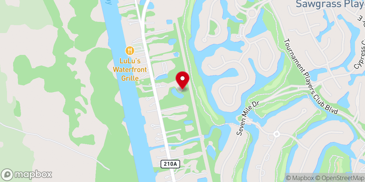 Map showing location of Lord of Life Lutheran Church