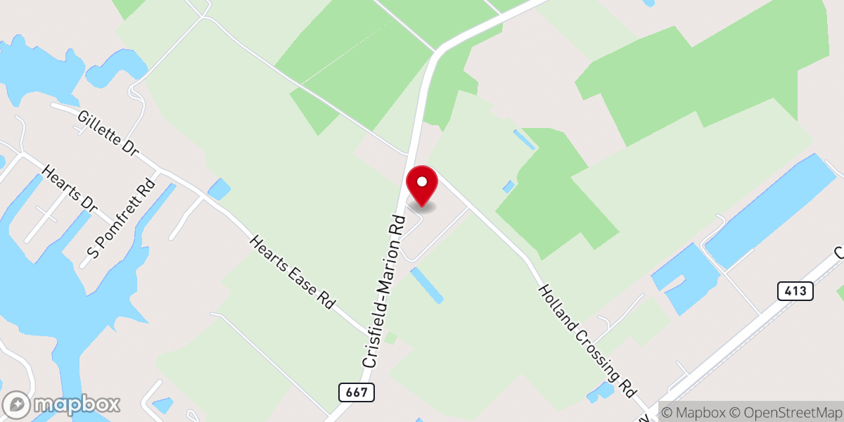 Map showing location of Living Hope Ministries