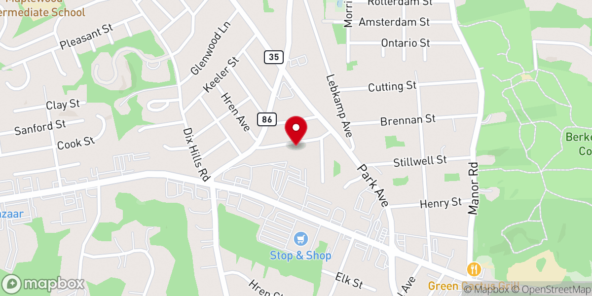 Map showing location of Woodward C Carlton