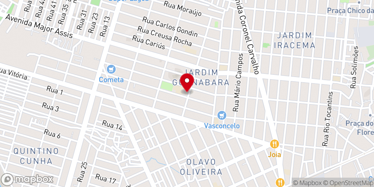 Map showing location of Igreja Matriz de São Pedro e São Paulo