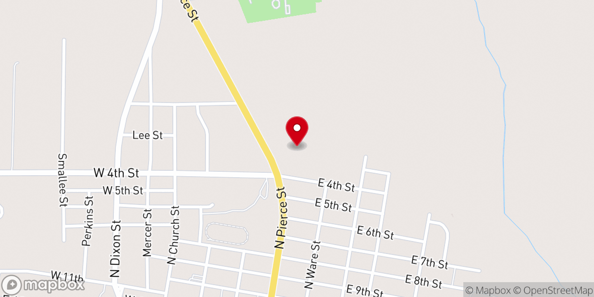Map showing location of Boatright’s Buffet | Southern Cuisine